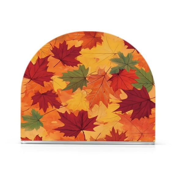 Ryvnso Leaves Fall Acrylic Napkin Holder Table Kitchen Paper Tissue Organization