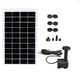 thumbnail image 1 of Outdoor Solar Water Fountain Kit with Adjustable Flow Rate and Nozzles, 1 of 10