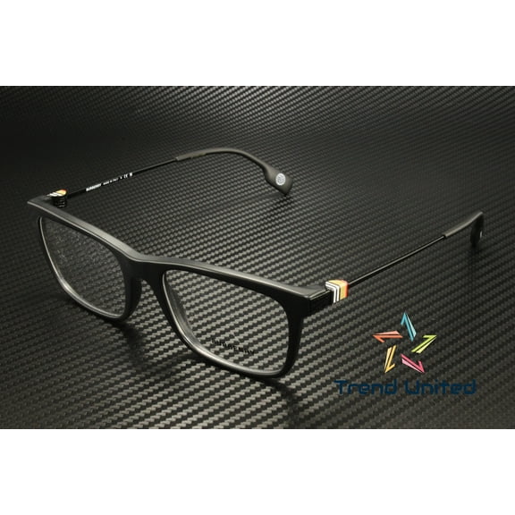 BURBERRY BE2384 3464 Black Demo Lens 55 mm Men's Eyeglasses