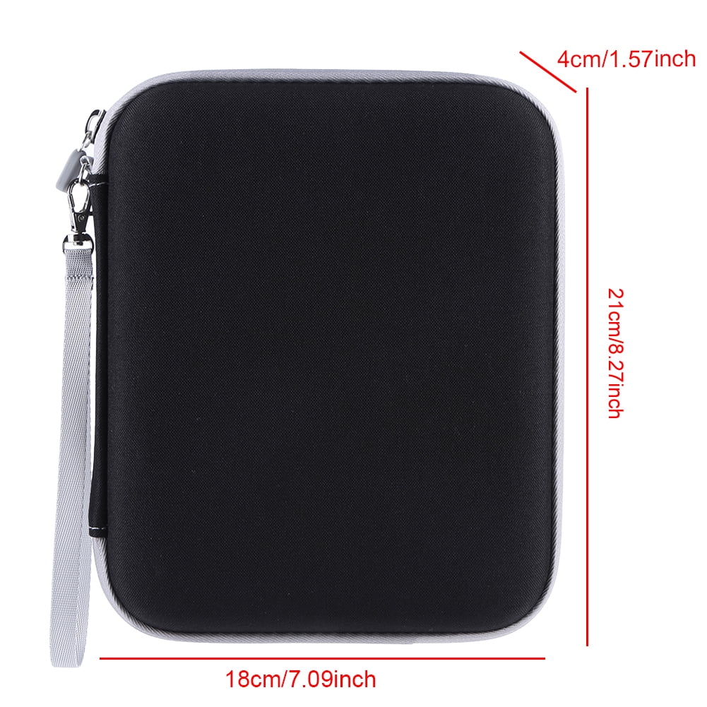 BLEEUS Card Case 80 Pockets Card Binder Holder Card Folder For Yoto Cards (Black)Game Accessories