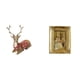 thumbnail image 1 of Escultura De Alce Reno, Adorno De Mesa, Figura De Ciervo, Estatua Para Sala De Estar, Oficina, Dormitorio, Granja, Marco De Fotos De Resina, Soporte Para Tarjetas, Póster, Marco De Fotos Con, 1 of 8