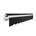 thumbnail image 6 of Awntech 24' x 10' Maui Right Motor Right Motorized Patio Retractable Awning, Black, 6 of 6