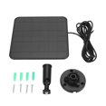 thumbnail image 2 of 12W Solar Panel, IP66 Waterproof, 360 Degree Adjustable Bracket Camera Solar Panel, Ideal for  ,  2K Camera,  Video  2 3 4 Plus, 2 of 8