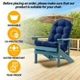 thumbnail image 3 of HioHa Adirondack Chair Cushion Set of 2, 49x20 Inch Waterproof UV-Protected Outdoor Patio Cushion, 3 of 8