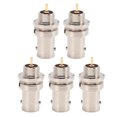 thumbnail image 1 of Conector Femenino De BNC Cimp, Instalación Fácil De Adaptador Femenino BNC Professional 5pcs Para Escáner De Radio Para Antena, 1 of 7