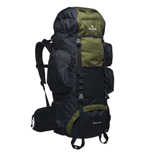 Mochila Backpacker Explorer 65L TETON verde 65L