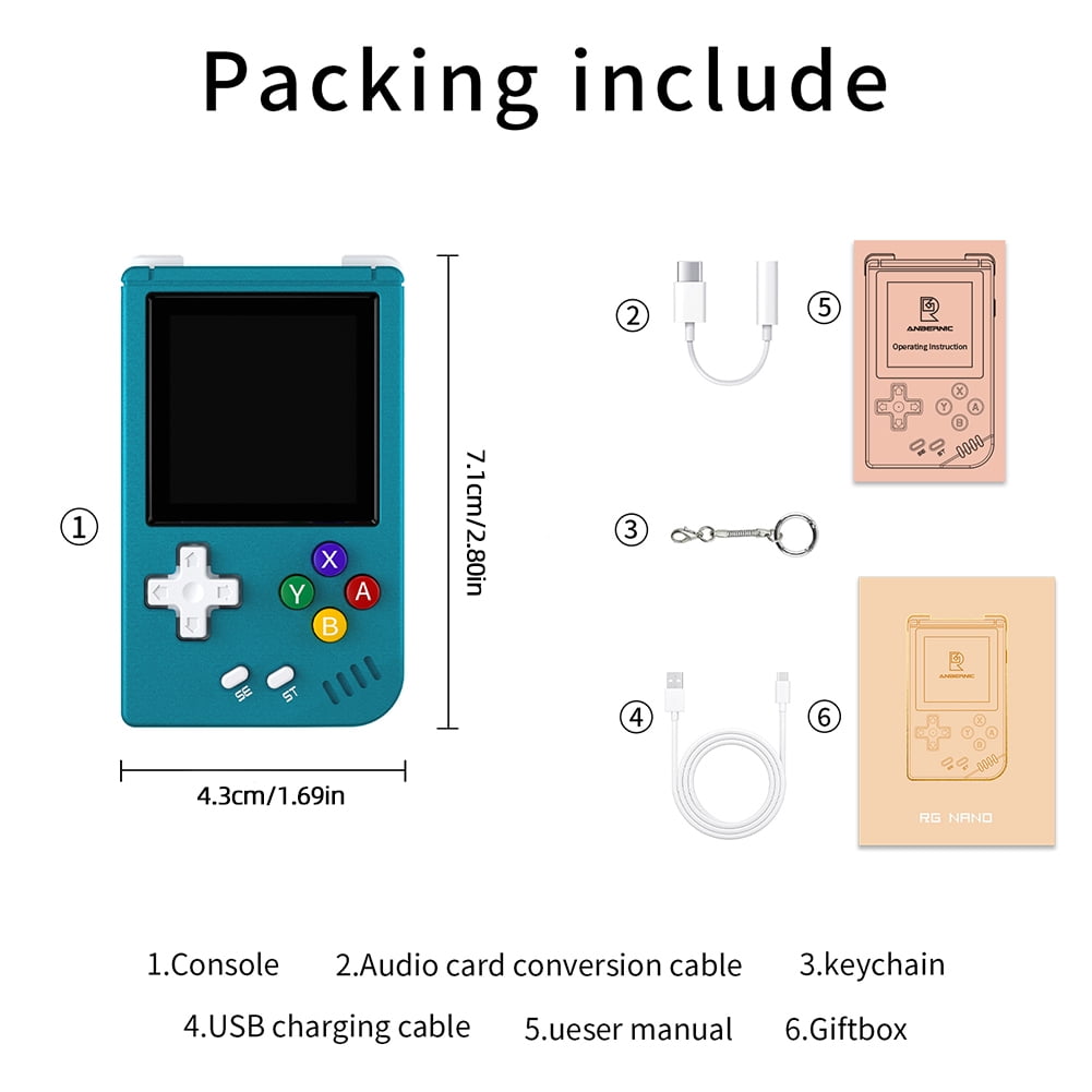 The RG Nano Is a Game Boy Clone the Size of a Pack of Gum