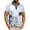 Gray, variant on CIAKGIAF Button T Shirts for Men Collar Short Sleeved, Breathable Casual Athletic T Shirts