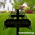 thumbnail image 3 of Handmadetneonsign Loss Of Brother Memorial Stake, Garden Plaque, Sympathy Gift, Cemetery Plaque 71577, 3 of 4
