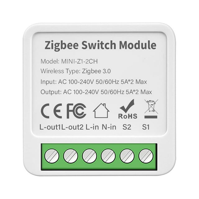 For For For Tuya Smart Switch 10A 2/3/4 Gang 2-Way Control Automation Module