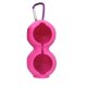 thumbnail image 3 of Jacenvly - Juego de 2 portapelotas de golf de silicona (liquidación para el Día de la Madre) - Portapelotas de golf suaves y protectores para 2 pelotas con mosquetón, 3 of 5