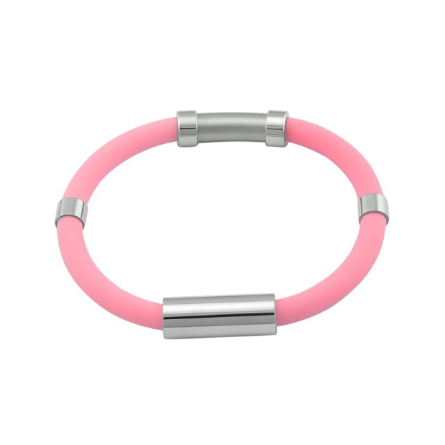 Guardurnaity inalámbrica para adultos, antiestática de iones negativos de silicona, decorativa resistente al agua, brazalete deportivo Ropa, zapatos y accesorios Miscelánea hembra rosa
