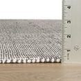 thumbnail image 6 of Squares Grey Handwoven Indoor/Outdoor Rug, 2'6" x 8' Runner, 6 of 6