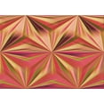 thumbnail image 1 of Ahgly Company Machine Washable Indoor Rectangle Transitional Orange Area Rugs, 4' x 6', 1 of 7