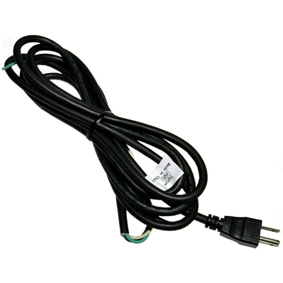 HQRP 10ft AC Power Cord for Milwaukee 22-64-1837 22-64-0155 22-64-1836 6236 (SER 769-1001) (SER 769-1901), 6227 (SER 674-9466) Band Saw Mains Cable Repair