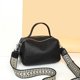 thumbnail image 1 of Bolso bandolera de cuero genuino a la moda bolso Vintage bolso de viaje suave para mujer, 1 of 9