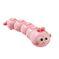 thumbnail image 4 of Interactive Vibrant Orange Caterpillar Baby Crawl Toy - Wind-Up Mechanism for Motor Skills Development, Safe Durable Materials, Tummy Time & Crawling Fun, Educational Nursery Playroom Must-Have,, 4 of 7