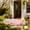 Pink, variant on Spring Pink and White Plaid Rug, Velvet Layered Doormat Rug for Front Door, Hand-Woven Washable Entryway & Porch Decor(15.7Ã23.6in)