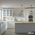 thumbnail image 3 of Hunter - Gablecrest 1-light French Oak, Mini Pendant Light, Dimmable, Transitional Style, Rectangle Shaped, for Bedrooms, Dining, Living Rooms - 19390, 3 of 8