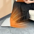 thumbnail image 4 of Heated Floor Mat Foot Warmer Under Desk, Electric Heated Foot Warmer for Women & Men with 5 Temperature Settings and 7 Timer, Energy Saving Foot Heater for Home Office Use,Carpet, 4 of 9