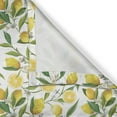 thumbnail image 2 of Ambesonne Kitchen Window Valance, Exotic Delicious Garden, 54" X 12", Fern Green Yellow White, 2 of 5