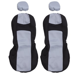 4pcs Simple Car Seat Covers Pretty Anti-dust Covers Practical Car Seat Decors