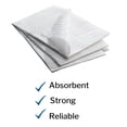 thumbnail image 5 of McKesson Dental Bibs - Non-Sterile, Waffle Embossed, Non-Radiopaque, Highly Absorbent Disposable Towels - White, 13 1/2 in x 18 in, 500 Count, 5 of 11