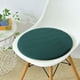 thumbnail image 4 of Cojín de asiento de espuma de punto redondo 13.7"x13.7" | Patrón vintage, lavable a máquina, almohadilla gruesa de confort para sillas de oficina, comedor, interiores y exteriores | Gris oscuro,, 4 of 8