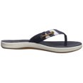 thumbnail image 6 of Sperry Top-Sider Women's Seabrook Surf Breton Stripe Flat Sandal, Navy, 12 Medium US, 6 of 7
