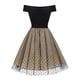 thumbnail image 4 of Moda mujer verano Retro Casual Pullover estampado Sexy manga corta vestido Fridja  bnh4724, 4 of 6