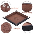 thumbnail image 4 of Bandeja para dados KISLANE Bandeja de dados cuadrada plegable, 8 piezas de fieltro, 4 of 7
