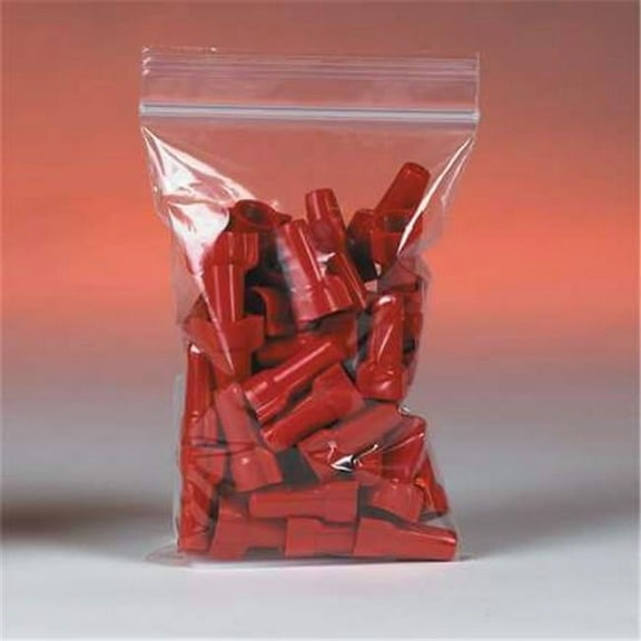 1 x 1 in. 2 Mil Reclosable Poly Bags - Pack of 1000