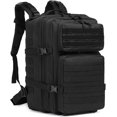 thumbnail image 3 of SHIQI-Military Tactical Molle Rucksack Backpack Large Travel Backpack Hiking Daypack Camping Hunting Backpack 40L, 3 of 4