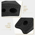 thumbnail image 2 of 2 Pcs Cale de Roue de Voiture Cale de Roue de Véhicule Cale de Roue de VR Remorque Cale de Roue pour Sécurité, 2 of 9