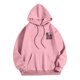 thumbnail image 4 of MHFRRA Sudaderas y Sudaderas para Hombre para Uso Informal Jersey Holgado con Estampado Gráfico Ideal para Otoño E Invierno Combina Perfectamente con Pantalones Casuales para Una Comodidad Diaria Rosa, 4 of 5