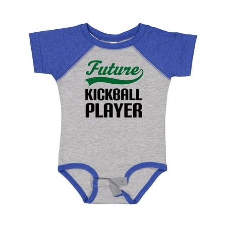 

Inktastic Future Kickball Player Gift Baby Boy or Baby Girl Bodysuit