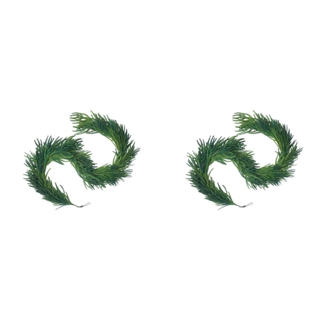 Wijhcboe 2 Pack Christmas Charm: Synthetic Style Small Roses Artificial Flowers Vines With Gentle Feel Wooden Stems for Pumpkins Pinecones Festive Greenery Ornament For Holiday Season. Lilies Artific