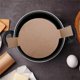 thumbnail image 3 of 100Pcs Precut Circle Cake Pan Liners Round Non-Stick Brown 6 inch, 3 of 5