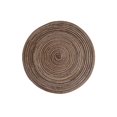 thumbnail image 1 of Hyasfey Set de Table Rond Moderne Couleur Unie Résistant à la Chaleur Antidérapant Isolation Thermique Protection de Table à Manger Décoration sous-Verre Fournitures de Cuisine, 1 of 8