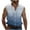 Blue, variant on VBTAPA Men's Sleeveless Gradient Shirts Summer Casual Beach Button Down Tank Top Collared Vest Shirt with Pockets Pink XXXL
