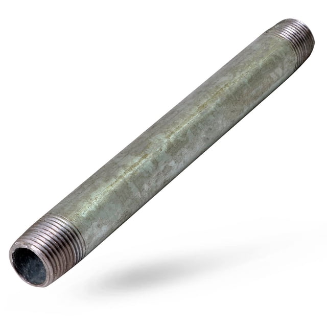Tubería para boquillas Giant OQHM2012 galvanizada, 2 x 30,48 cm