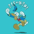 thumbnail image 2 of Girls Mickey & Friends Donald Duck Angry Jump T Shirt, 2 of 4