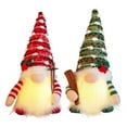 thumbnail image 7 of 12" Lighted Christmas Gnomes Decorations for Home, Handmade Christmas Gnomes Plush with LED Light Scandinavian Swedish Tomte Battery Operated Elf Doll Xmas Ornaments, 7 of 7
