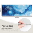thumbnail image 5 of Blue Marble Pattern Kitchen Rug Mat,Kitchen Runner Rugs Non Skid Washable,Decorative Kitchen Floor Mats for Kitchen,Sink,Laundry,17"X47", 5 of 5