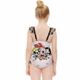 thumbnail image 4 of The Powerpuff Girls Girls Swimsuit Ruffle One-piece Beachwear Kids Cute Swimwear Summer Bathing Suit 9-11Y(140cm), 4 of 8