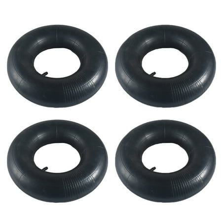 4 pcs 15x6.00-6 Inner Tubes with TR-13 Straight Valve Stem Replacement 15x6.00-6nhs Lawn Mower Tires fit for Yard Tractors Wheelbarrows ATVs