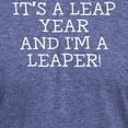 thumbnail image 3 of CafePress - It's A Leap Year And I'm A Leaper T Shirt - Mens Tri-blend T-Shirt, 3 of 4