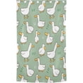 thumbnail image 2 of Coolnut Cute Goose Thickened Blackout Curtain 84 Inches, Perforated Window Curtains for Bedroom Living Room Stylish Thermal Insulated Curtains, 1 Pack Home Decor, 2 of 7