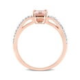 thumbnail image 4 of Everly Women's Morganite 10K Rose Gold Engagement Ring, 4 of 7