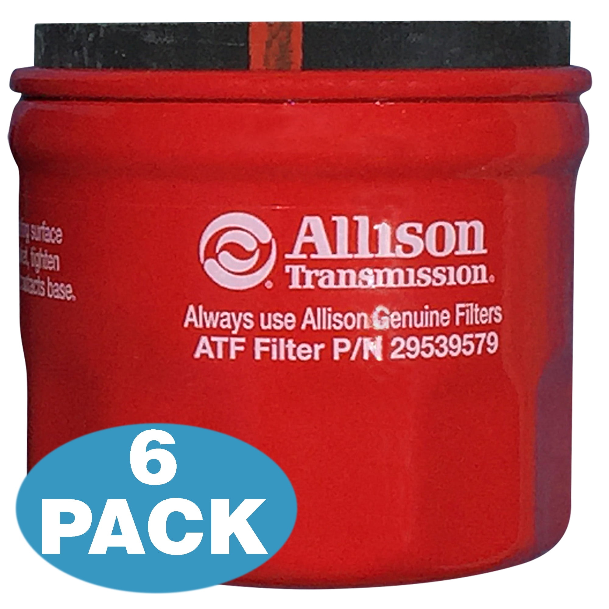 6 Pack Genuine Allison Transmission External Spin On Filter